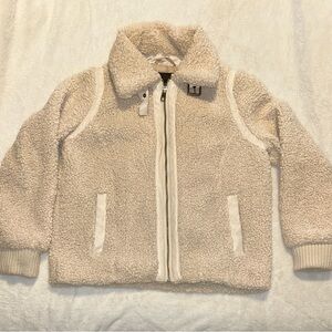 Banana Republic Cream Sherpa Jacket